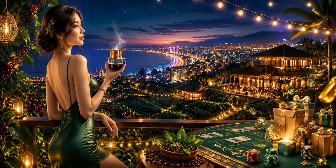 Không khí giải trí cá cược sôi động về đêm tại khu nghỉ dưỡng Mũi Né Việt Nam