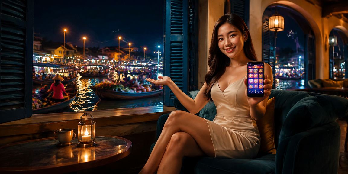Người dùng tại Cần Thơ thưởng thức cà phê và theo dõi cá cược thể thao trên điện thoại